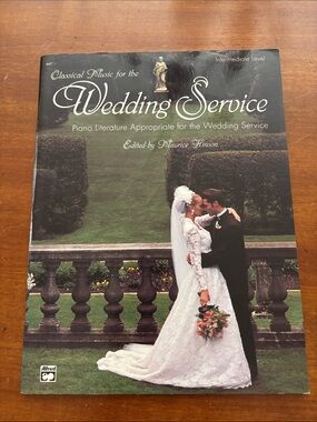 Alfred Wedding Service Piano Book - Classical Music